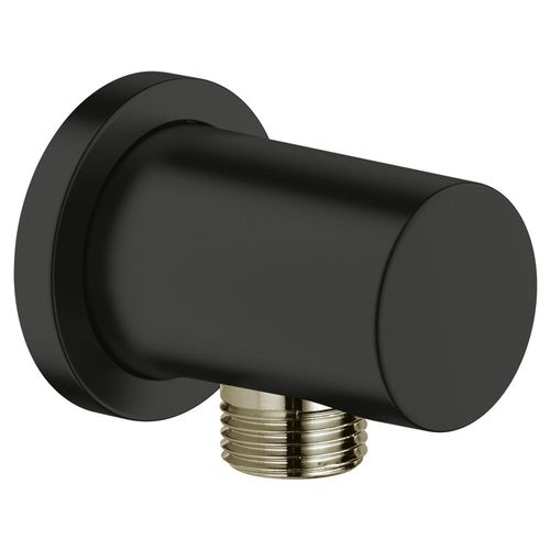 Main product image of Rainshower Wall-Union (Matte Black), 266352430