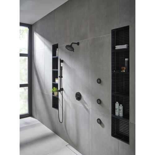 Main product image of Rainshower Wall-Union (Matte Black), 266352430