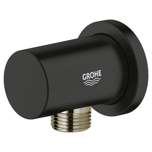 Main product image of Rainshower Wall-Union (Matte Black), 266352430