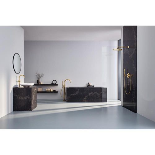 Main product image of Rain Shower Wall-Union (Brushed Cool Sunrise), 26635GN0