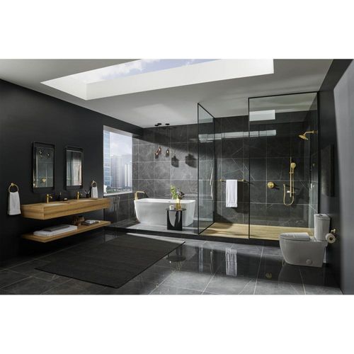 Main product image of Rainshower Shower Head, 6-1/2" - 3 Sprays, 1.75 Gpm (Brushed Cool Sunrise), 26789GN0