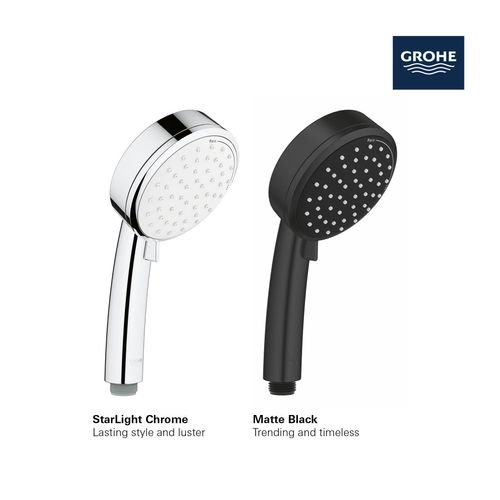Main product image of Tempesta Cosmopolitan 100 Hand Shower - 2 Sprays, 1.5 GPM (Matte Black)