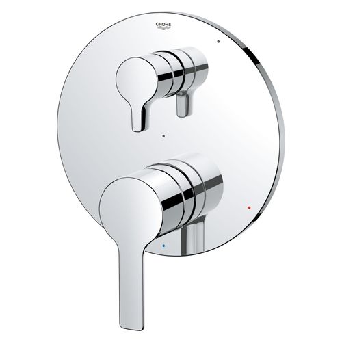 Main product image of Lineare Pressure Balance Valve Trim With 2-way Diverter With Cartridge (Chrome)