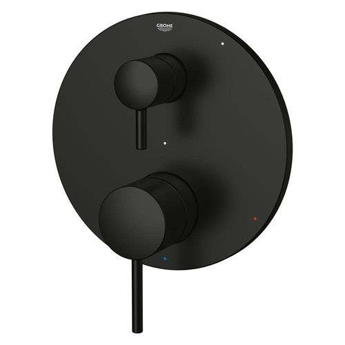 Main product image of Timeless Pressure Balance Valve Trim w/ 2-Way Diverter w/ Cartridge (Matte Black), 294232430