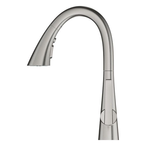 Main product image of Zedra Single-Handle Pull Down Triple Spray Bar Faucet 1.75 Gpm (Supersteel), 30368DC2