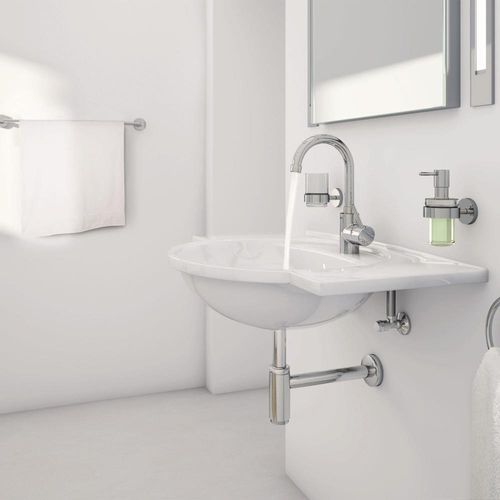 Main product image of Single Hole Single-Handle L-Size Bathroom Faucet, 1.2 Gpm (Chrome)