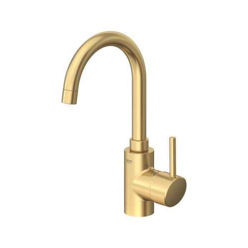 Main product image of Concetto Single Hole Single-Handle L-Size Bathroom Faucet, 1.2 GPM (Brushed Cool Sunrise), 32138GN2