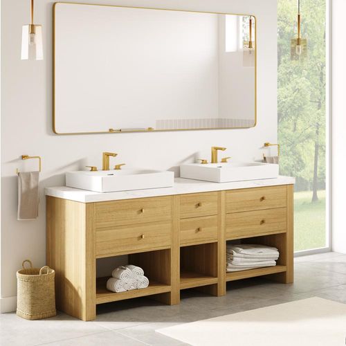 Main product image of Eurocube Wall Mount 24" Bathroom Sink, 3-Hole, 39655000