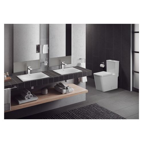 Main product image of Eurocube 1.28/1.0 Gpf Two-Piece Dual Flush Right Height Elongated Toilet w/ Seat, 39661000
