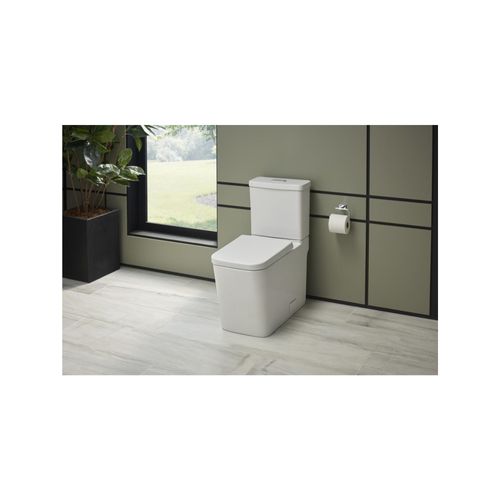Main product image of Eurocube Right Height Elongated Toilet Bowl w/ Seat, Less Tank, 39664000