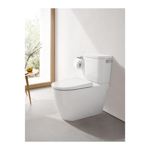 Main product image of Essence 1.28Gpf Two-Piece Right Height Elongated Toilet w/ Seat, Right-Hand Trip Lever, 39676000