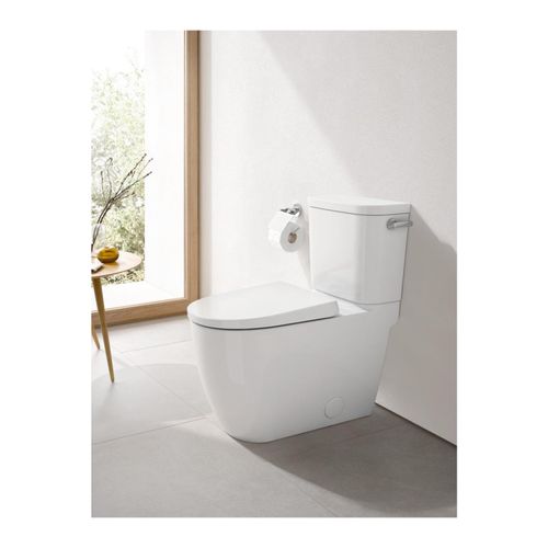 Main product image of Essence 1.28Gpf Two-Piece Right Height Elongated Toilet w/ Seat, Right-Hand Trip Lever, 39676000