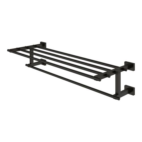 Main product image of Essentials Cube23-5/8" Multi-Towel Rack (Matte Black)
