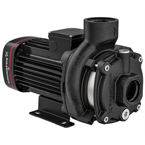 Main product image of CM 3-5 A-S-A-E-AQQE Cast Iron Horizontal Multistage Centrifugal Pump, 3 Phase, 1.47 HP, 208-230/440-480V