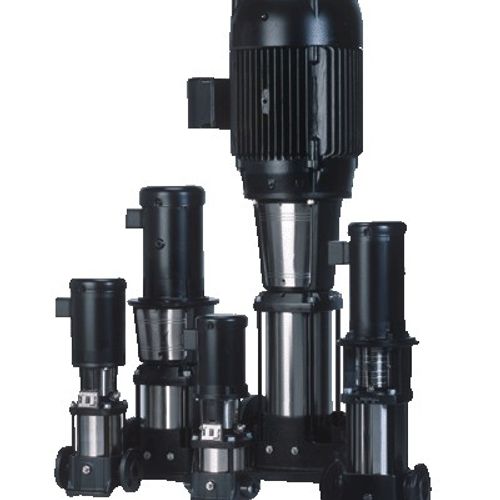 Main product image of CR 15-12 K-GJ-A-E-HQQE Cast Iron Vertical Multistage Centrifugal Pump, 25 HP, 12 Stage, 3 Phase, 230/460V