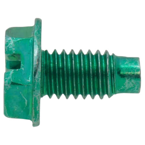Main product image of 10-32 x 3/8" Slotted Hexagon Head Washer-Face Grounding Screw