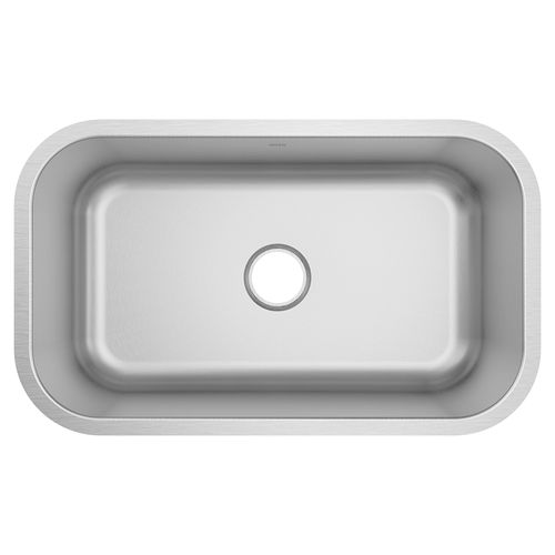 Main product image of 30" x 18" Stainless Steel 18 Gauge Single Bowl Undermount Prep Sink, GS18155