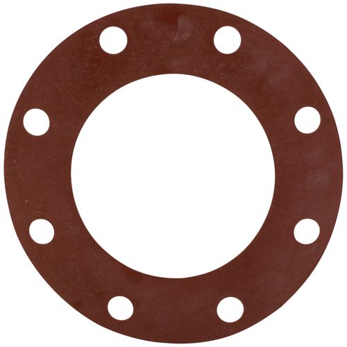 Main product image of 6" Full Face Red Rubber Gasket & Steel Bolt Kit