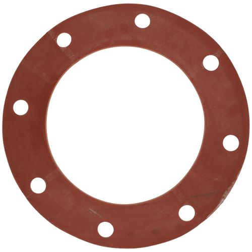 Main product image of 8" Full Face Red Rubber Gasket & Steel Bolt Kit