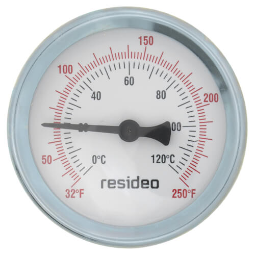 Main product image of 1/2" NPT Connection Thermometer w/ 2-1/2" Dial Size, GT162