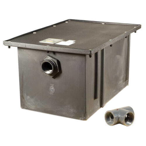 Main product image of 30# Polyethylene Grease Trap, 15gpm