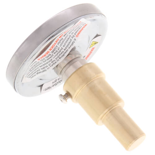 Main product image of 2" Thermometer w/ 1/2" Sweat Connection (32-Degree (F) to 250-Degree (F))