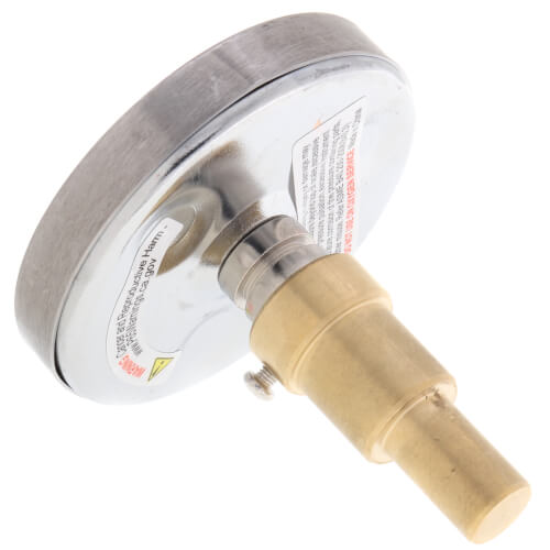 Main product image of 2.5" Thermometer w/ 1/2" Sweat Connection (32-Degree (F) to 250-Degree (F))