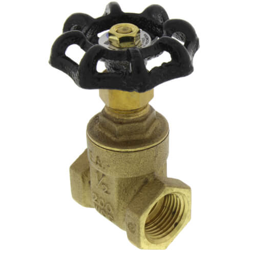 Main product image of 1/2" Threaded Gate Valve (Lead Free)