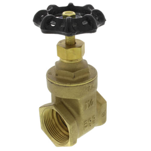 Main product image of 1-1/4" Threaded Gate Valve (Lead Free)