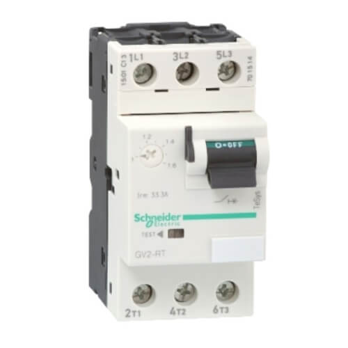 Main product image of TeSys GV2 Motor Circuit Breaker (3P, 6.3A, 690V)