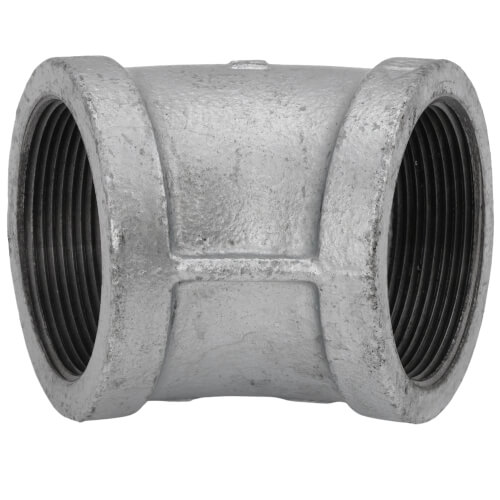 Main product image of 2" Galvanized Malleable 45-Degree Elbow