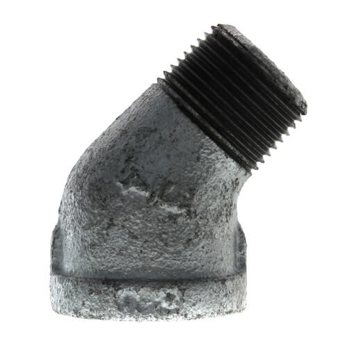 Main product image of 3/4" Galvanized Malleable 45° Street Elbow