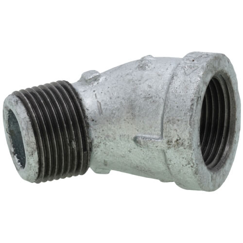 Main product image of 3/4" Galvanized Malleable 45-Degree Street Elbow