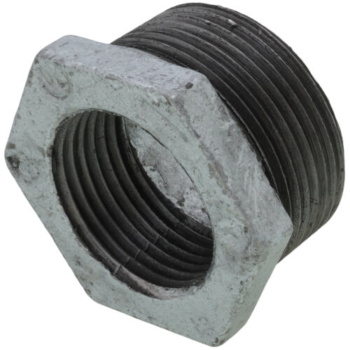 Main product image of 1-1/4" x 1" Galvanized Malleable Hex Bushing