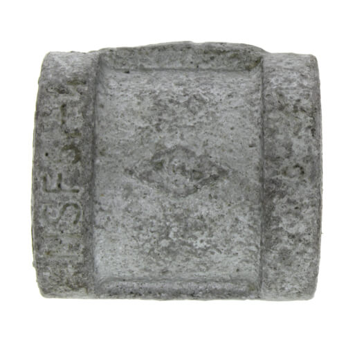 Main product image of 1/2" Galvanized Malleable Banded Coupling