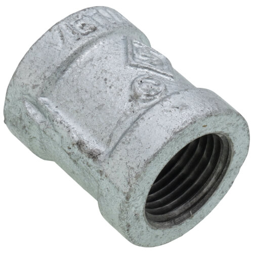 GVC050C Bluefin GVC050C 1/2" Galvanized Malleable Banded Coupling