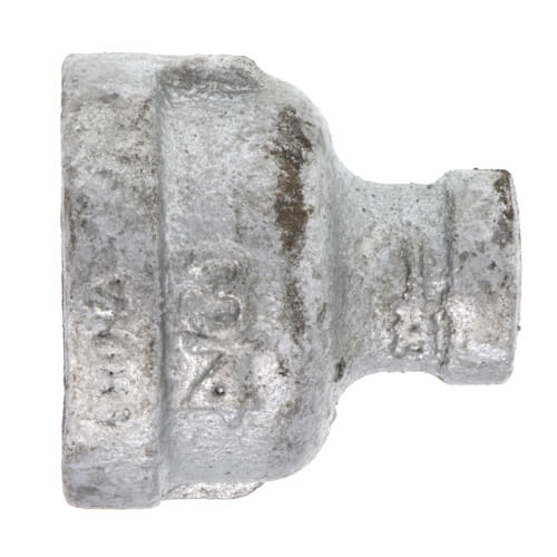 Main product image of 3/4" x 1/8" Galvanized Malleable Reducing Coupling