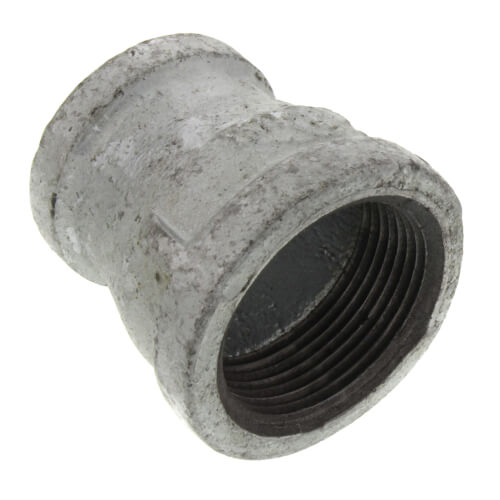 Main product image of 1-1/4" x 1" Galvanized Malleable Reducing Coupling