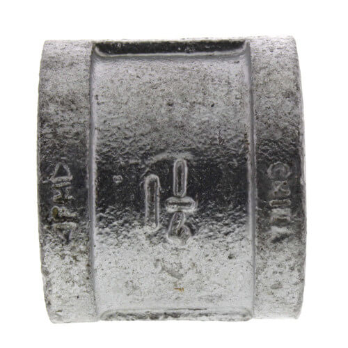 Main product image of 1-1/4" Galvanized Malleable Banded Coupling