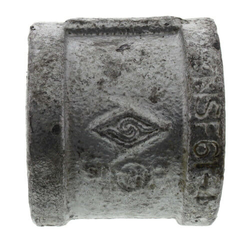 1-1/2" Galvanized Malleable Banded Coupling