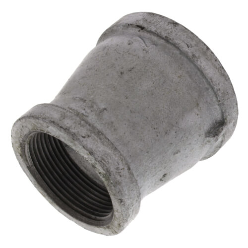 Main product image of 2" x 1-1/2" Galvanized Malleable Reducing Coupling