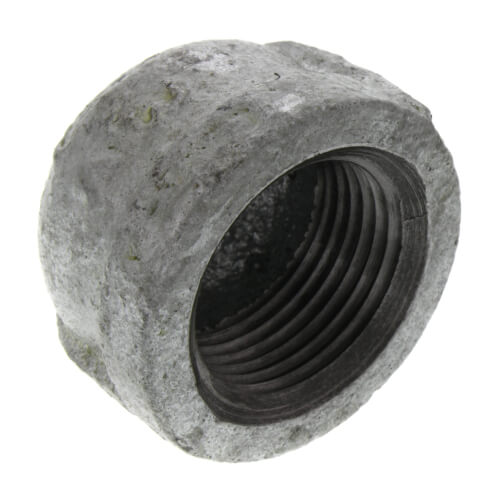 Main product image of 3/4" Galvanized Malleable Cap