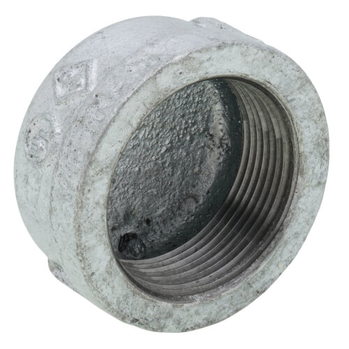 Main product image of 1-1/2" Galvanized Malleable Cap