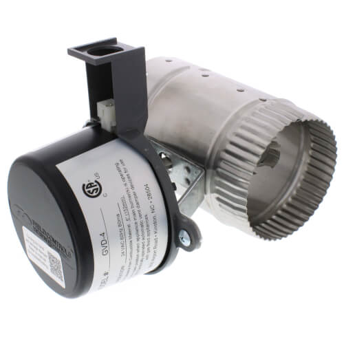4" Automatic GVD Vent Damper, without harness