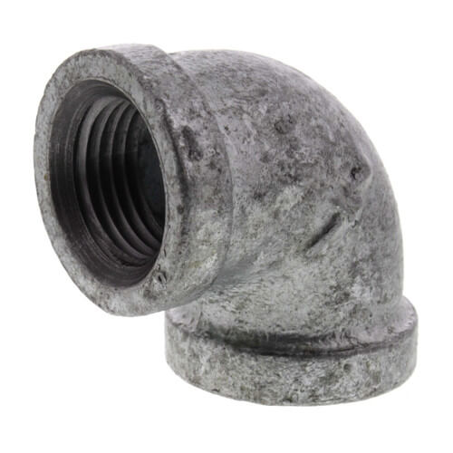 1/2" Galvanized Malleable 90° Elbow