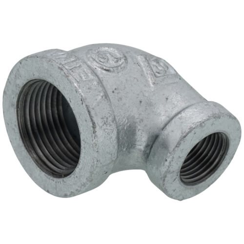Main product image of 3/4" x 3/8" Galvanized Malleable Reducing Elbow