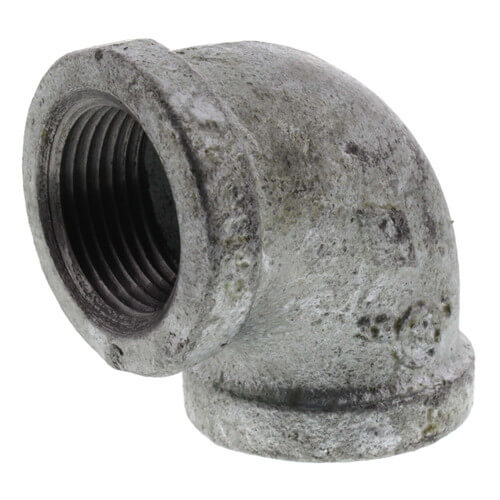 Main product image of 3/4" Galvanized Malleable 90° Elbow
