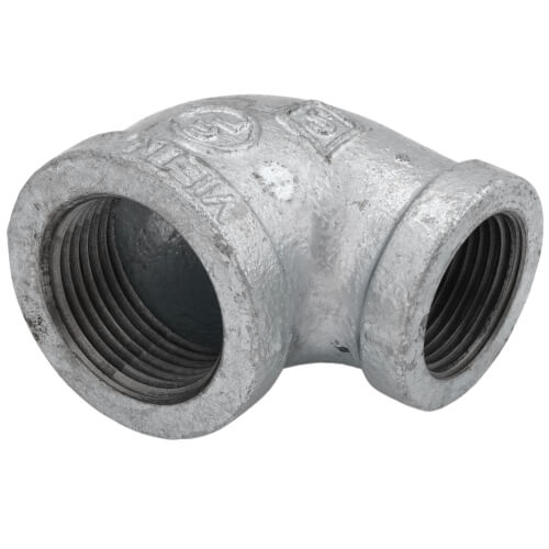 1" x 3/4" Galvanized Malleable Reducing Elbow