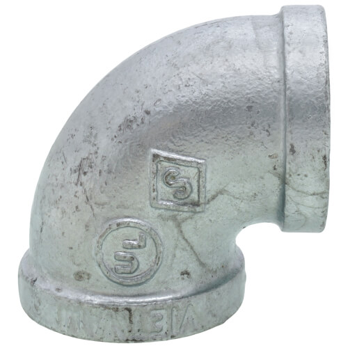Main product image of 1" Galvanized Malleable 90-Degree Elbow
