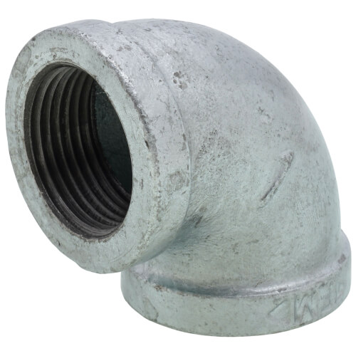 Main product image of 1" Galvanized Malleable 90-Degree Elbow